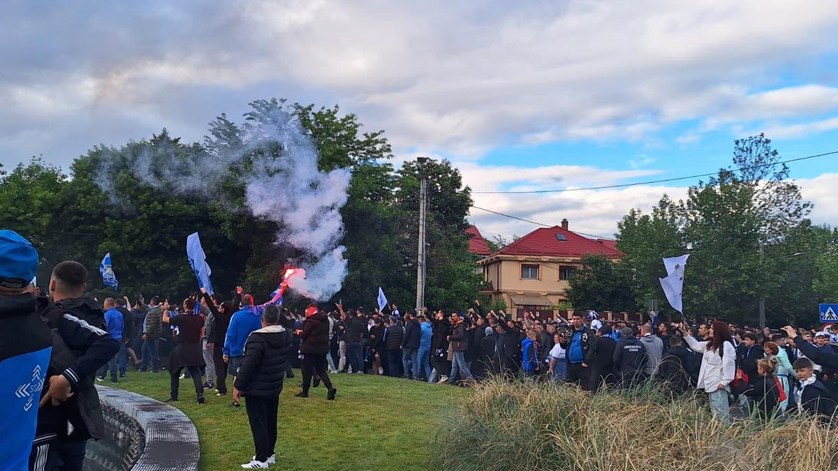 Universitatea Craiova - U Cluj, imagini aproape de meci