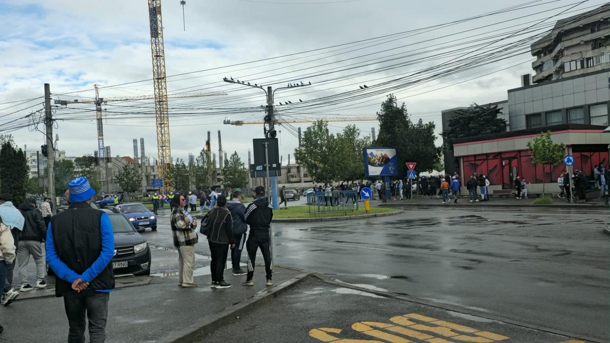 Universitatea Craiova - U Cluj: imagini înainte de meci