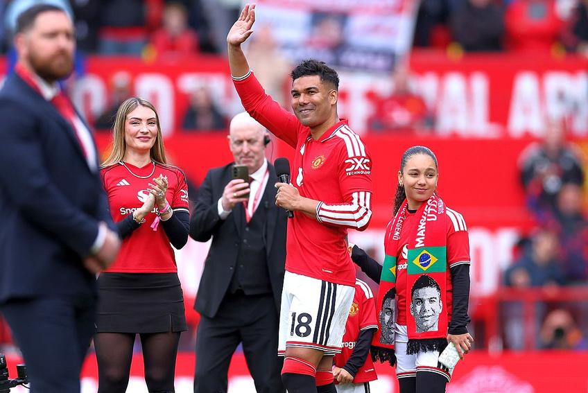 Casemiro, luându-și rămas bun de la Old Trafford // foto: Guliver/gettyimages