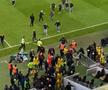 Suporterii au intrat pe teren la meciul lui Nantes
