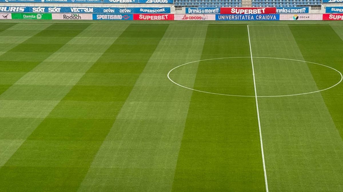 Universitatea Craiova - U Cluj: imagini înainte de meci