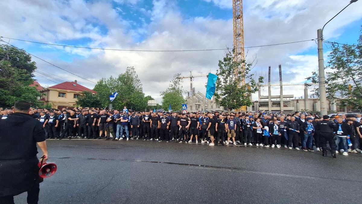 Universitatea Craiova - U Cluj: imagini înainte de meci