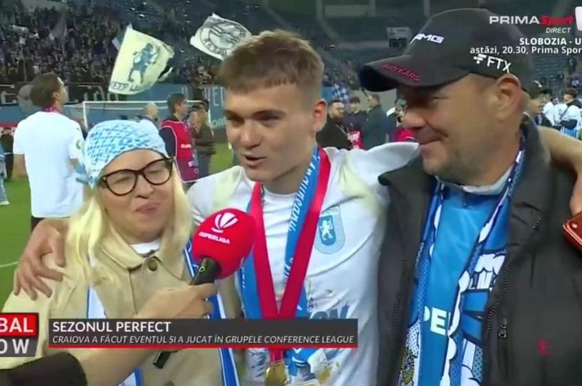 David Matei, interviu alături de părinți
