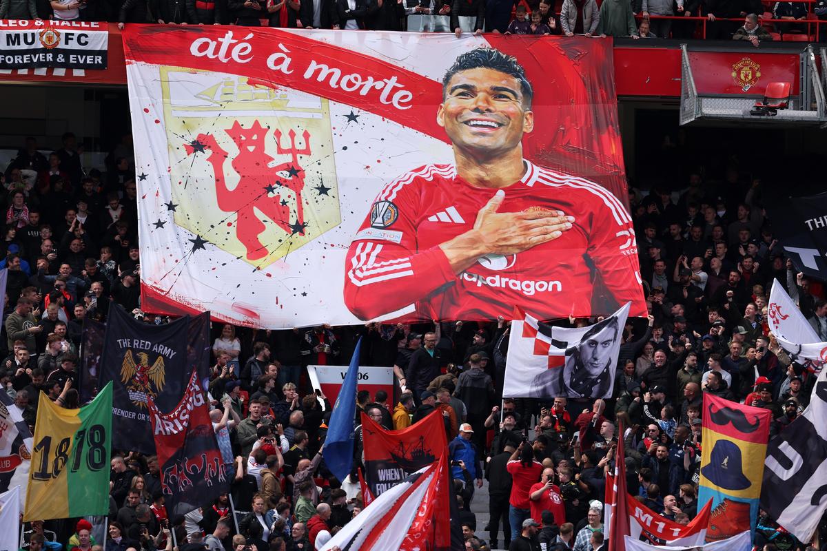 Casemiro, despărțire emoționantă de Old Trafford