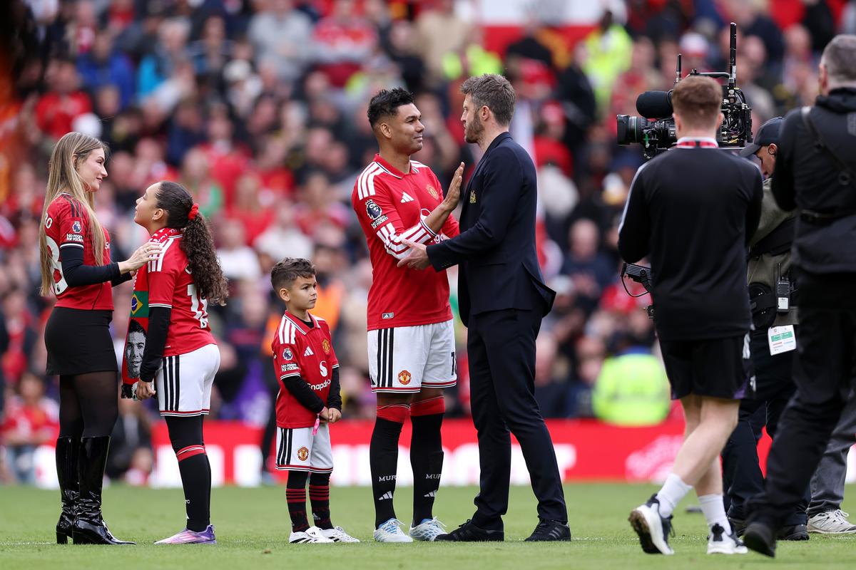Casemiro, despărțire emoționantă de Old Trafford
