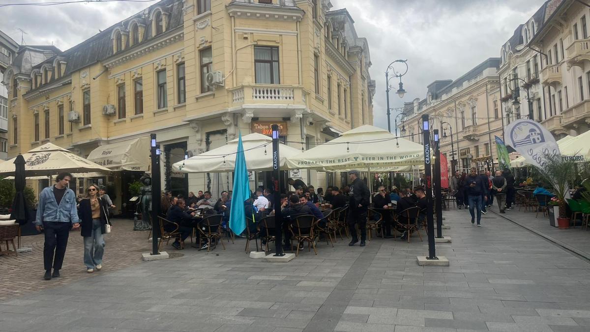Universitatea Craiova - U Cluj: imagini înainte de meci