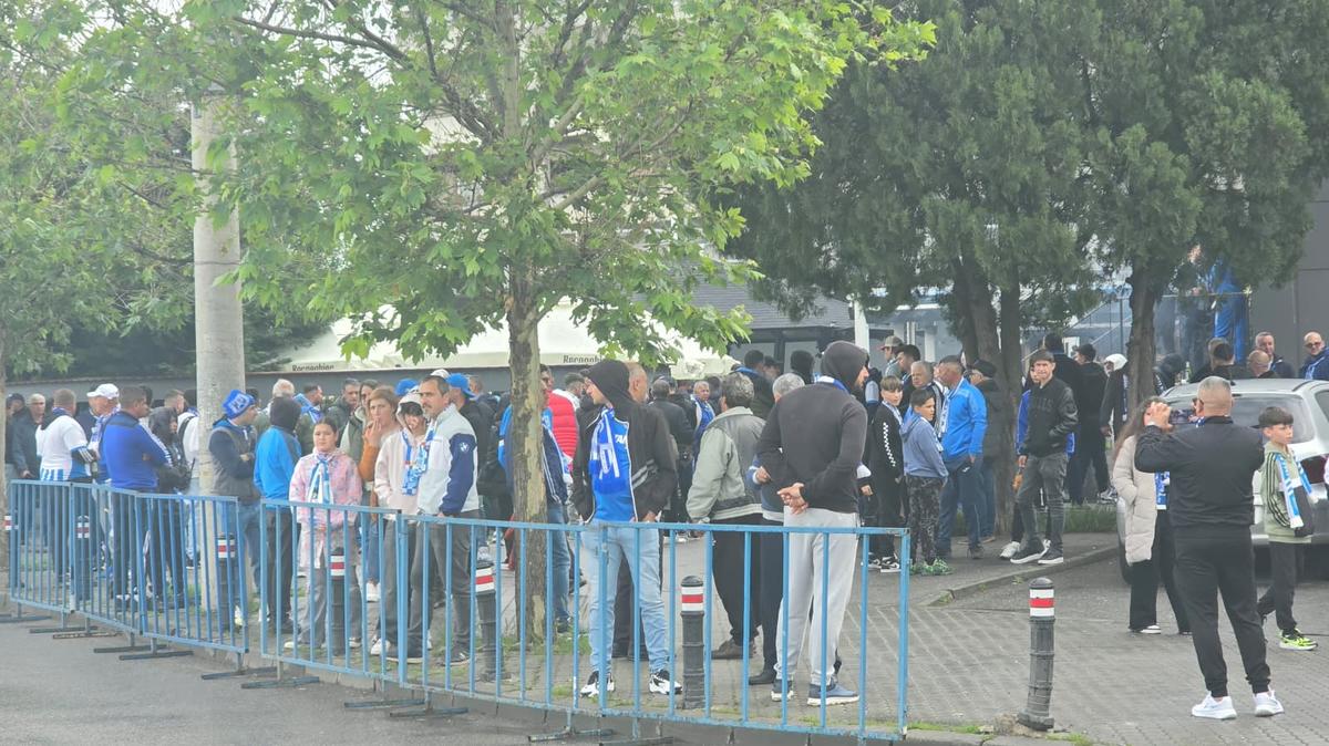 Universitatea Craiova - U Cluj: imagini înainte de meci
