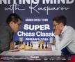 Van Foreest și Giri, victoriile zilei la București:  cinci jucători la egalitate după runda a III-a a Super Chess Classic România