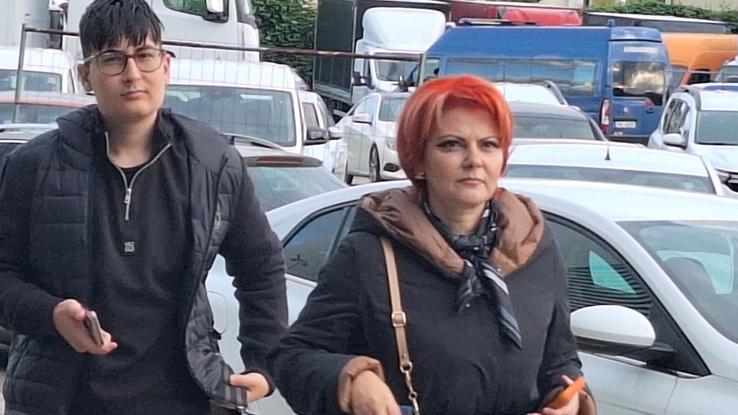 Primarul Olguța Vasilescu la finala Universitatea Craiova - Universitatea Cluj, foto: GSP