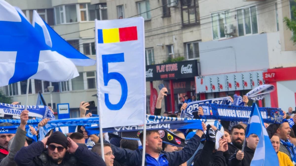 Universitatea Craiova - U Cluj, imagini aproape de meci