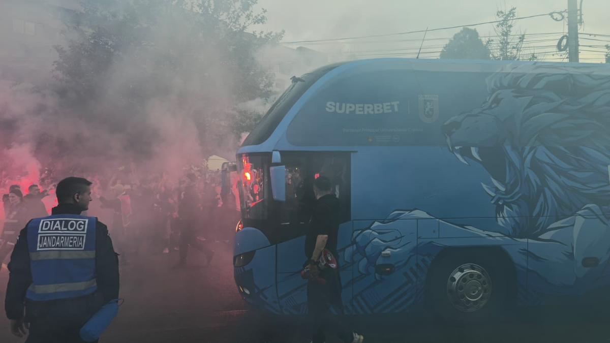 Universitatea Craiova - U Cluj, imagini aproape de meci