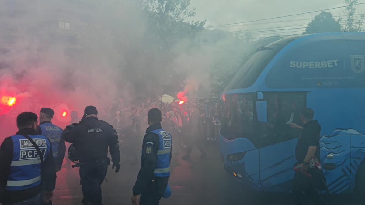 Universitatea Craiova - U Cluj, imagini aproape de meci