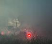 Chiar e atmosferă de titlu! Cum i-au așteptat ultrașii pe jucătorii Craiovei + clujenii, nevoiți să schimbe planul