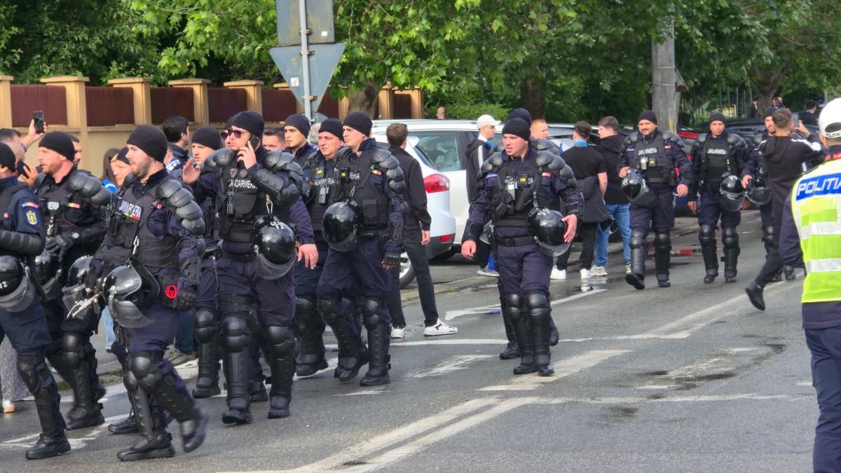Universitatea Craiova - U Cluj: imagini înainte de meci