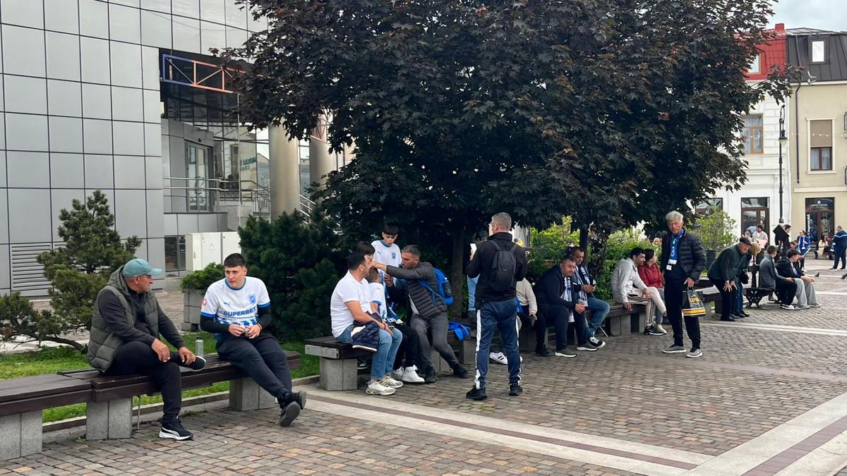 Universitatea Craiova - U Cluj: imagini înainte de meci