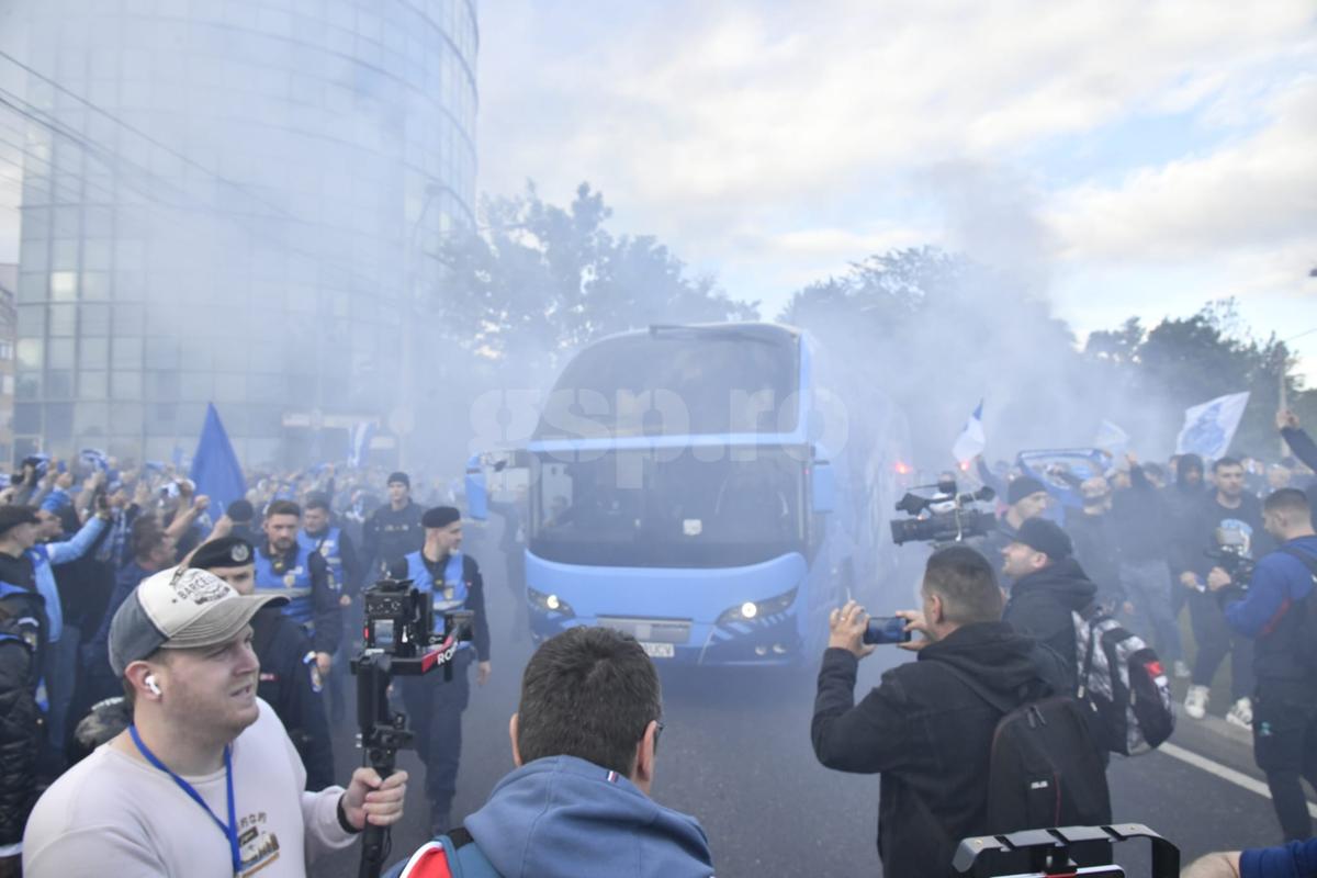 Fotografii de Cristi Preda (GSP) înainte de Craiova - U Cluj