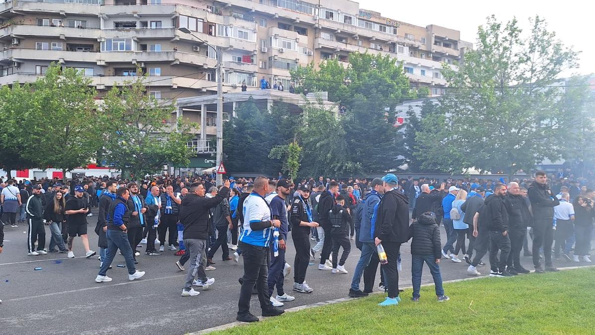 Universitatea Craiova - U Cluj, imagini aproape de meci