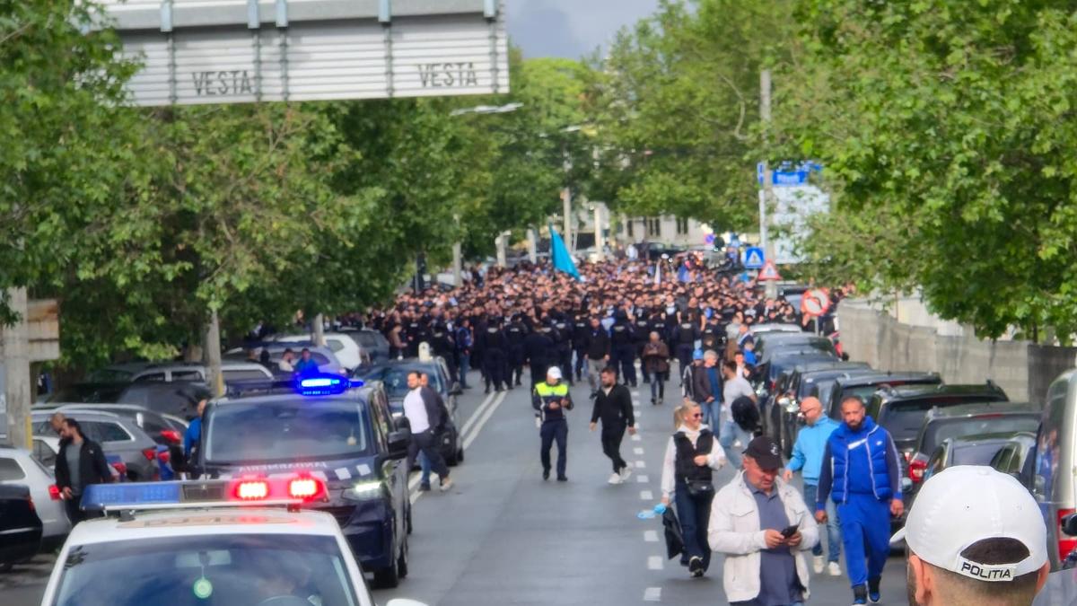 Universitatea Craiova - U Cluj: imagini înainte de meci
