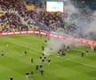 Suporterii au intrat pe teren la meciul lui Nantes