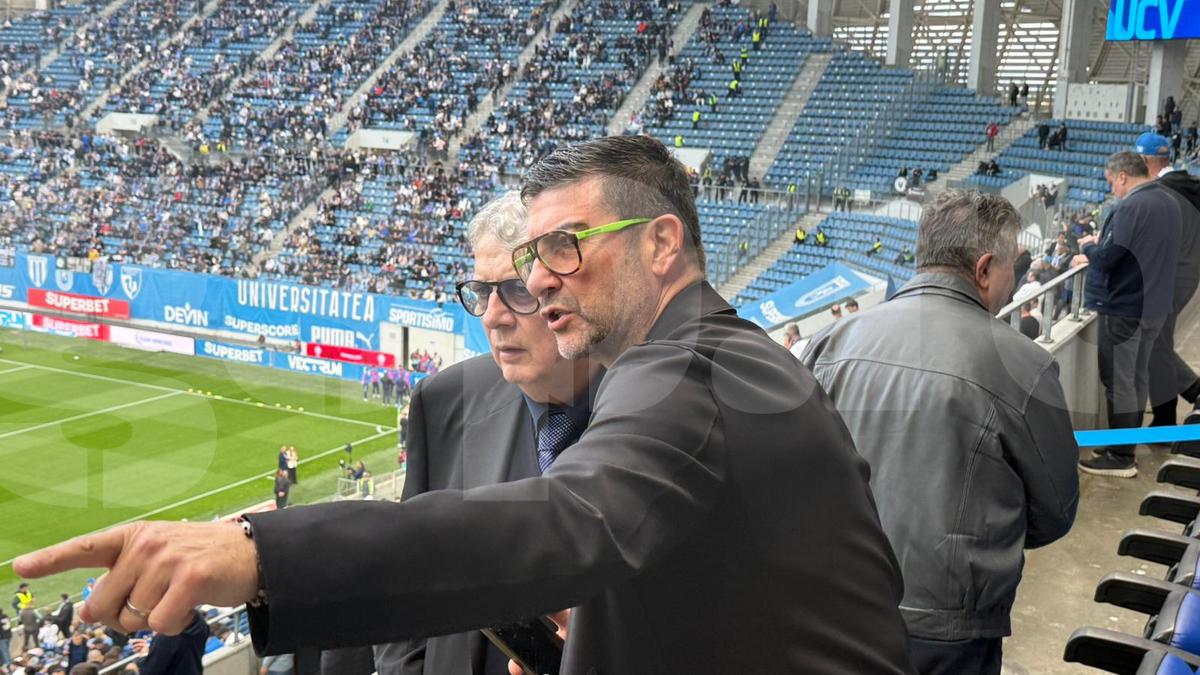 Familia Iorgulescu și Gică Hagi, întâlnire la Universitatea Craiova - U Cluj