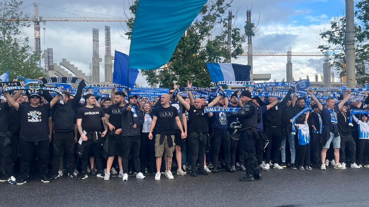 Universitatea Craiova - U Cluj, imagini aproape de meci