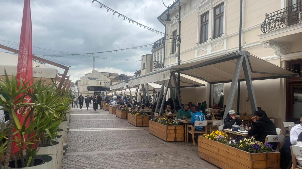 Universitatea Craiova - U Cluj: imagini înainte de meci
