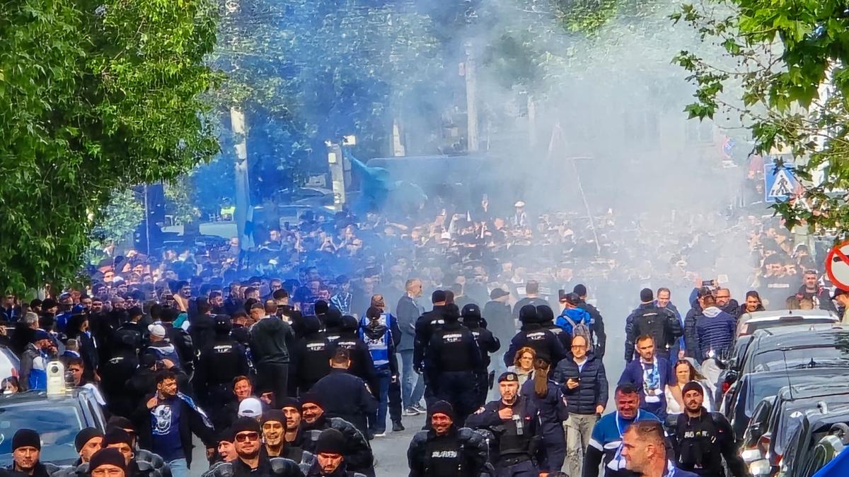 Universitatea Craiova - U Cluj: imagini înainte de meci