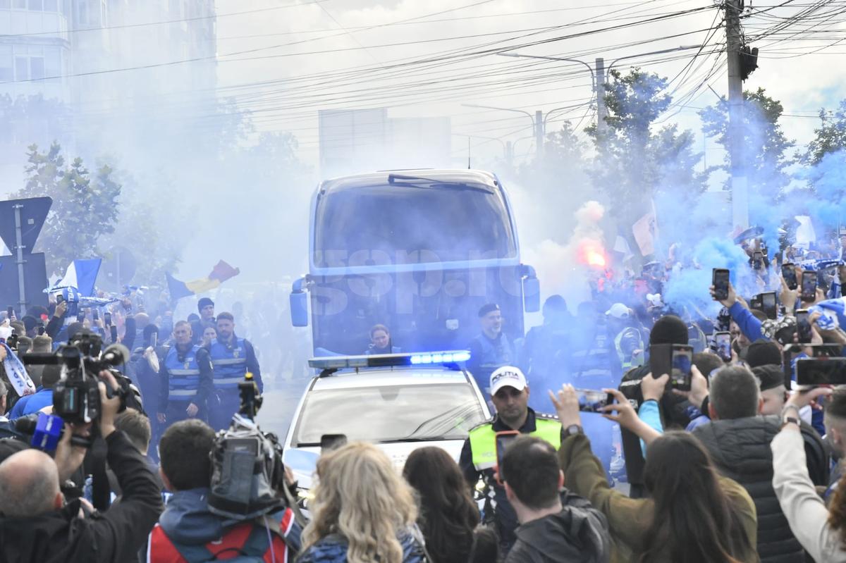 Fotografii de Cristi Preda (GSP) înainte de Craiova - U Cluj