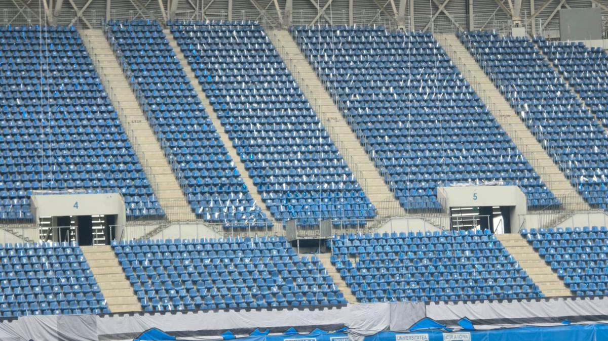 Universitatea Craiova - U Cluj: imagini înainte de meci