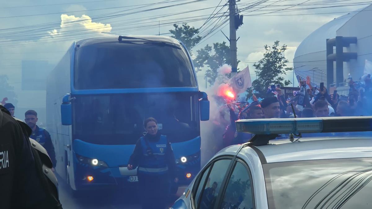 Universitatea Craiova - U Cluj, imagini aproape de meci