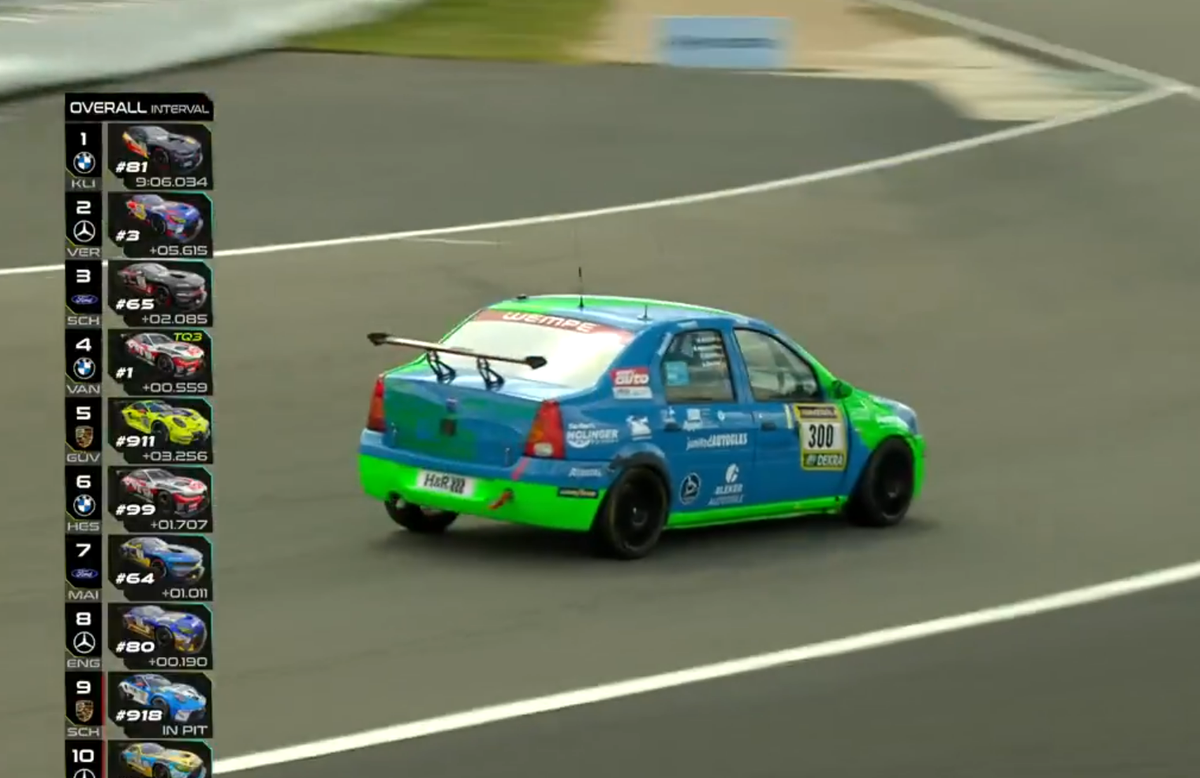 Dacia Logan, în centrul atenției pe circuitul de la Nurburgring 2026
