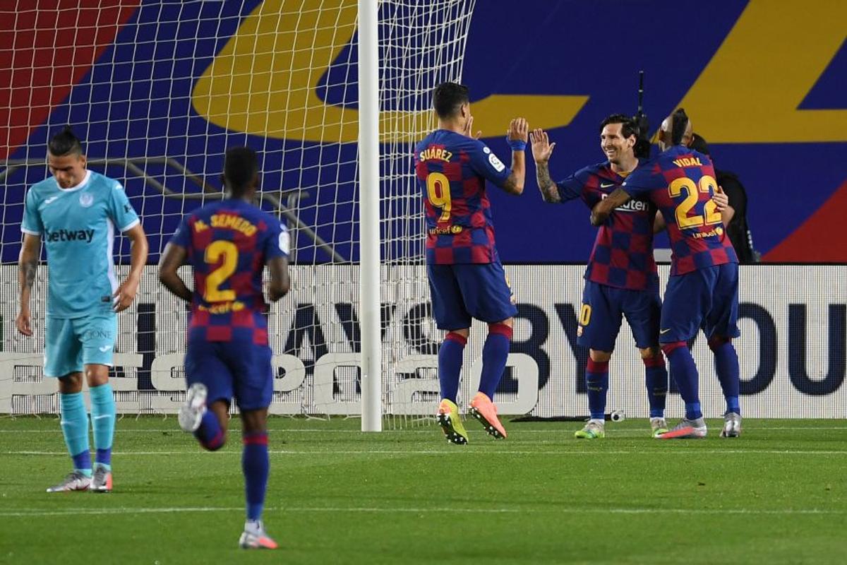 BARCELONA - LEGANES 2-0. VIDEO + FOTO Victorie chinuită pentru Barcelona cu ultima clasată din La Liga! Ansu Fati și Messi au adus cele 3 puncte