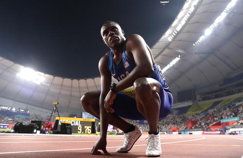 Christian Coleman la CM de la Doha în 2010 FOTO Guliver/GettyImages