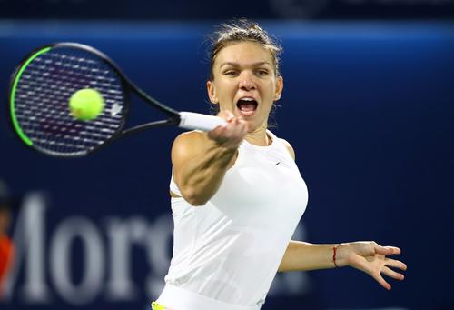 Simona Halep în acțiune Foto Guliver/GettyImages
