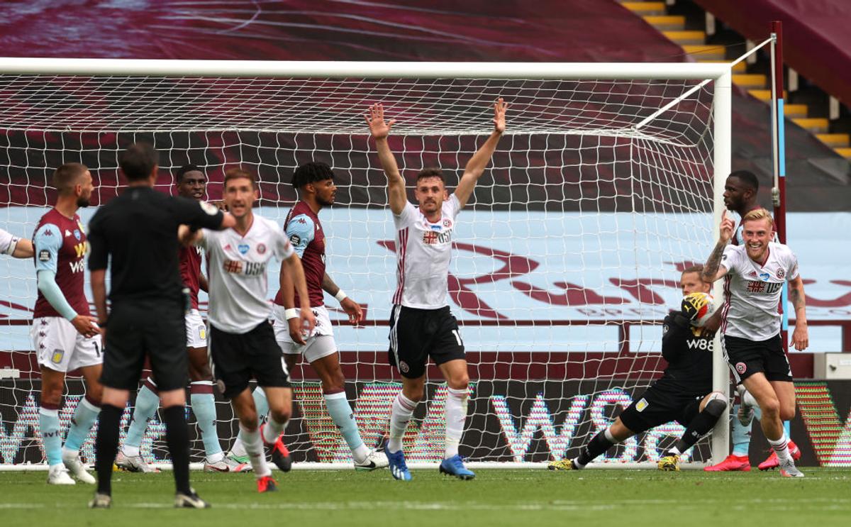Explicație halucinantă pentru eroarea sistemului Hawk-Eye la golul anulat lui Sheffield: „Să râd sau să plâng?”