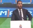 Sergio Ramos nu și-a putut stăpâni lacrimile