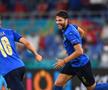 Manuel Locatelli a înscris două goluri în Italia - Elveția 3-0 // foto: Guliver/gettyimages