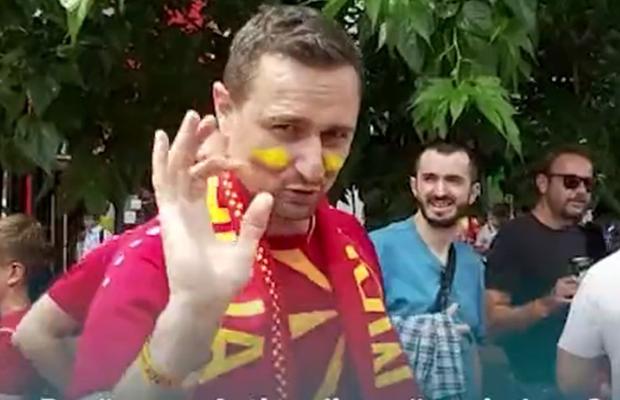 Nord-macedonenii, spectacol înainte de meciul cu Ucraina: „Batem cu 3-0 și aprindem tot Bucureștiul diseară!”