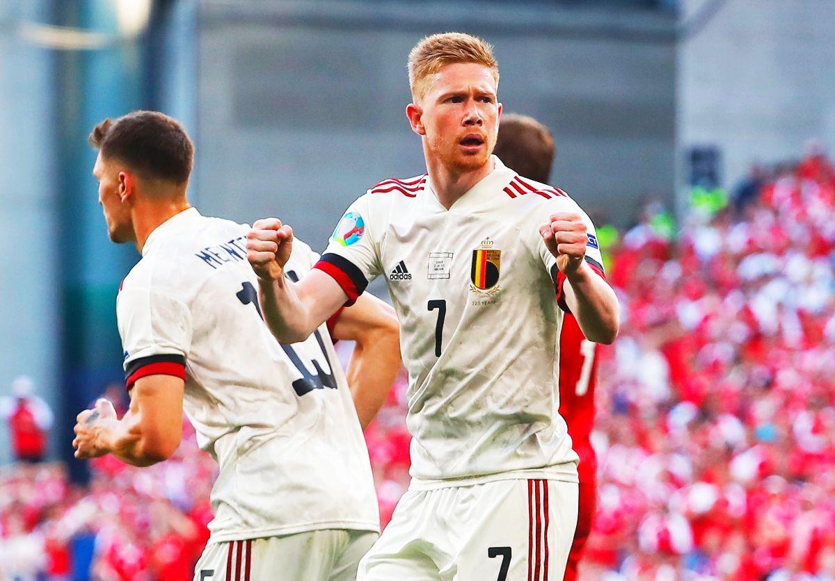Danemarca - Belgia 1-2 » De Bruyne îi duce pe belgieni în „optimile” Euro 2020