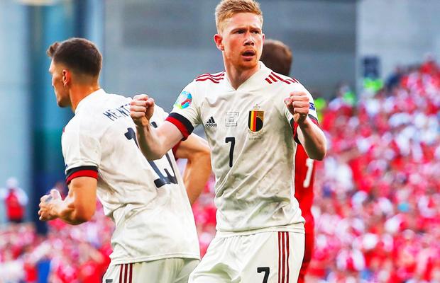 Danemarca - Belgia 1-2 » De Bruyne îi duce pe belgieni în „optimile” Euro 2020