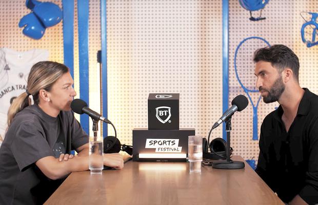 BT Talks, de la Simona Halep la Ana Maria Popescu, direct de la Sports Festival: 5 episoade dedicate sportului