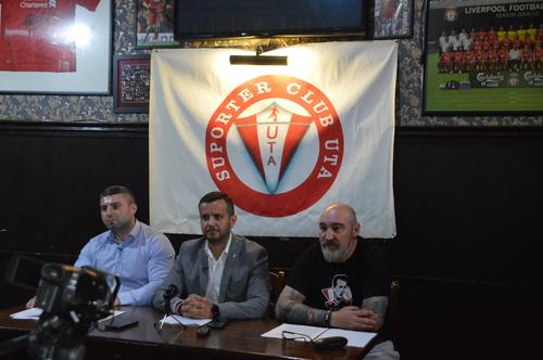 Claudiu Negru (vicepreședinte), Daniel Proca (președinte SCU) și Colin Mesz (membru)