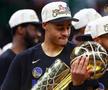 Golden State Warriors e noua campioană NBA, Steph Curry e MVP-ul finalei cu Boston. Foto: NBA