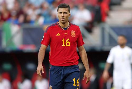Rodri, mijlocașul naționalei Spaniei. 
Foto: Imago