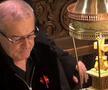Gigi Becali cântă în Biserică