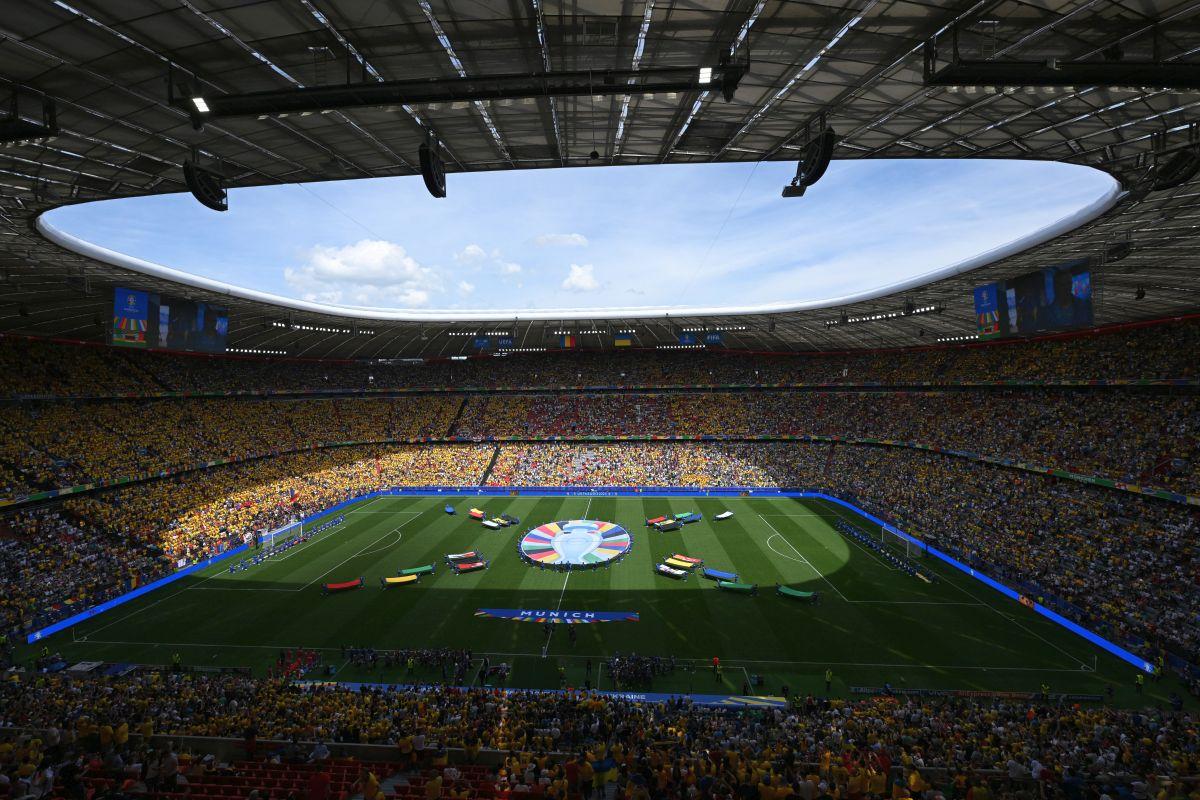 România - Ucraina, imagini tari surprinse în interiorul Allianz Arena