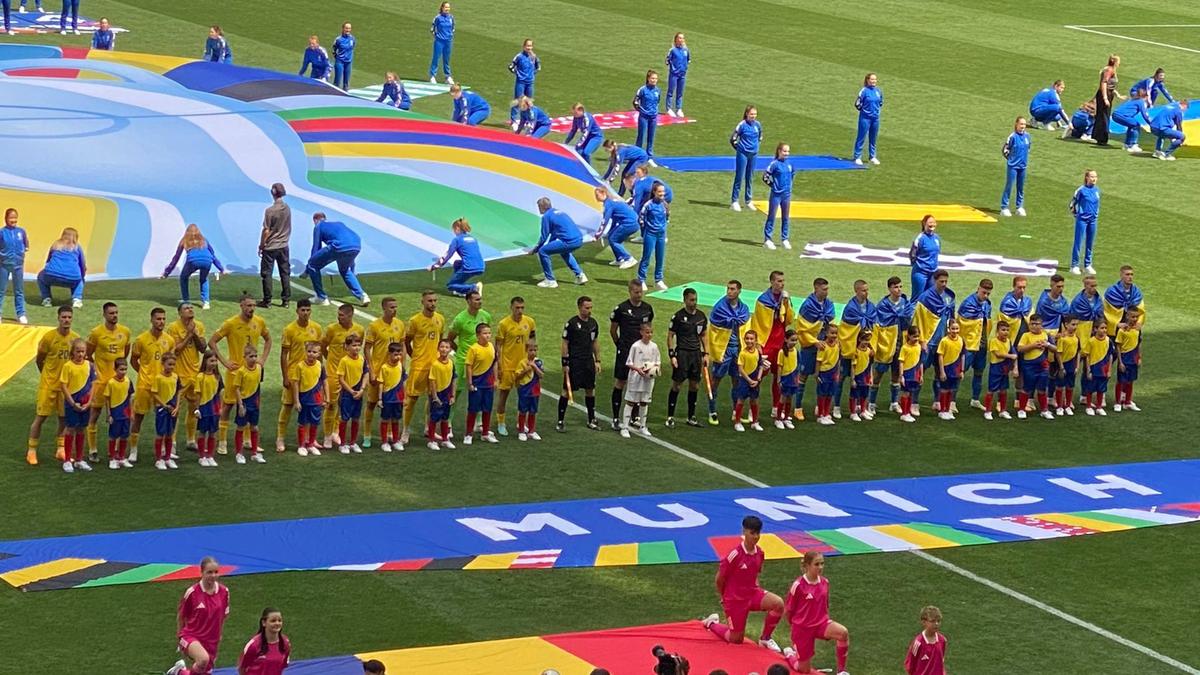 Meci câștigat de la intonarea imnurilor!
