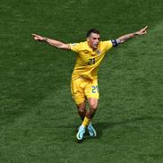 Golul lui Nicolae Stanciu în România - Ucraina, FOTO:  Guliver/GettyImages