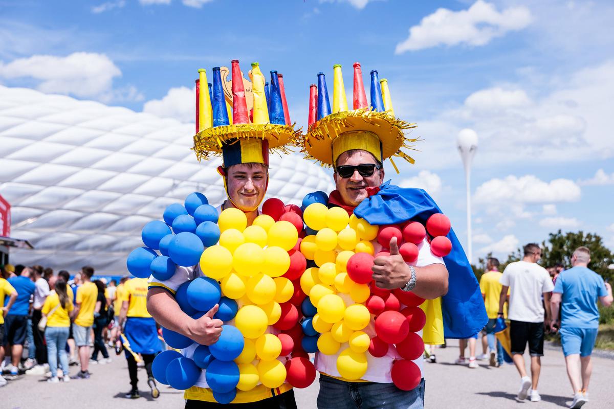 România - Ucraina, imagini tari surprinse în interiorul Allianz Arena