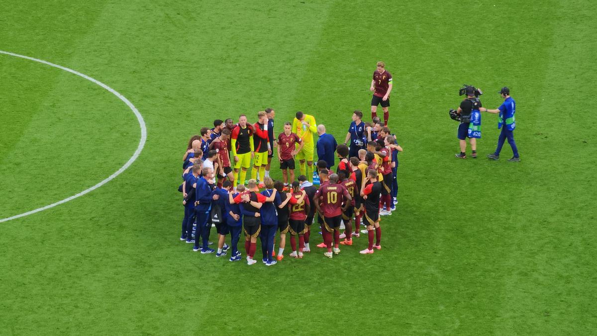 Ce s-a întâmplat la Belgia - Slovcacia dupa fluierul de final